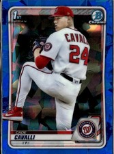 2020 Bowman Draft Sapphire Edition #BD-24 Cade Cavalli