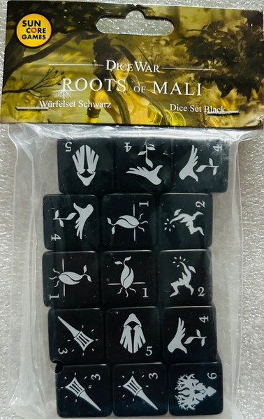 Dicewar Roots Of Mali WüRfelset Sun Core Games WüRfelspiel Kennerspiel WüRfel-image