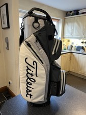 Titleist StaDry 14 Golf Cart Bag Charcoal/Grey/White