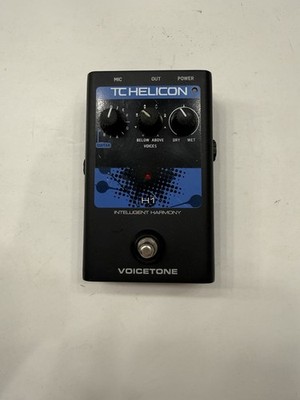 TC Helicon Voicetone H1 Intelligent Harmony Vocal Effect Pedal + Power Supply