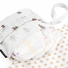 New Portable Diaper Changing Mat Modern Forest Design