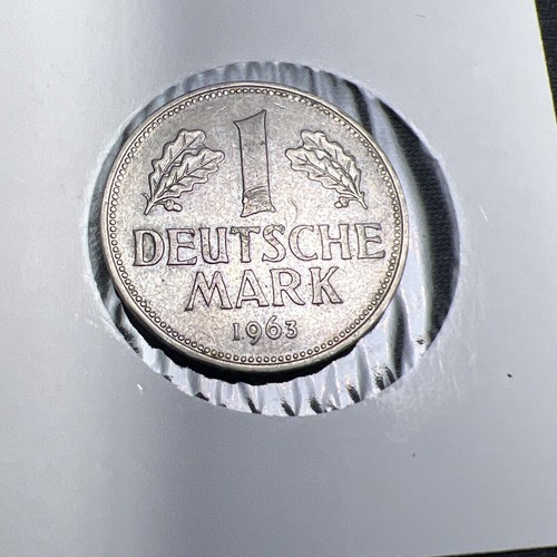 1963-D Germany 1 Mark X75 - Picture 2 of 2