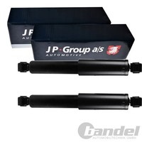 2X JP Group Gasdruck StoßDÄMpfer Hinten Links+Rechts Passend FüR CitroËN Jumper