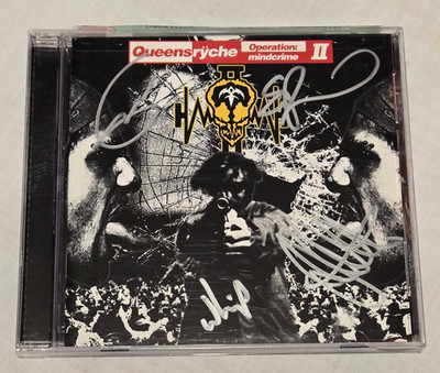 Queensryche Operation Mindcrime II CD Signed NM Mindcrime 2