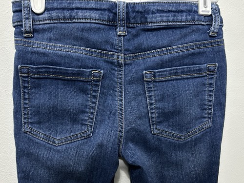 Cat & Jack Girls Super Stretch Bermuda Shorts Cuffed Adjustable Waist Size M 7/8 - Picture 9 of 13