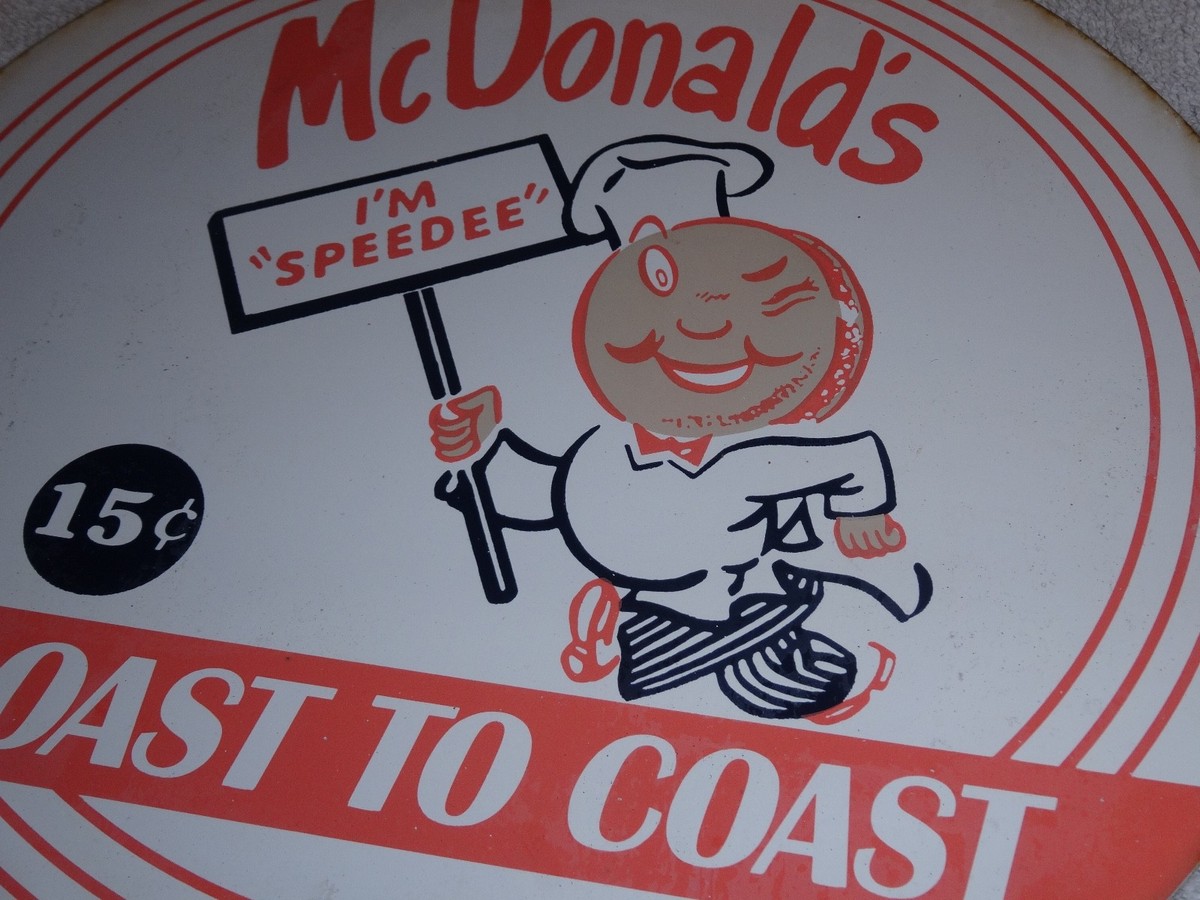 VINTAGE ORIGINAL GROMMETS MCDONALD'S FAST FOOD RESTAURANT 11