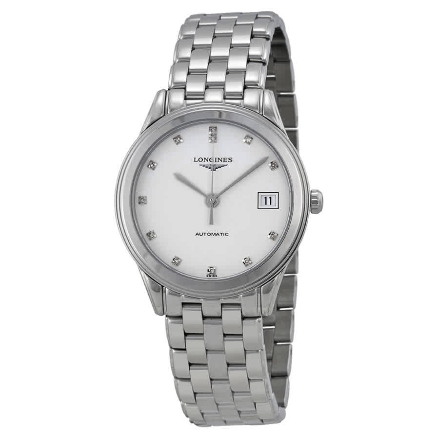 Longines Flagship Automatic White Dial Men Watch L4.774.4.27.6