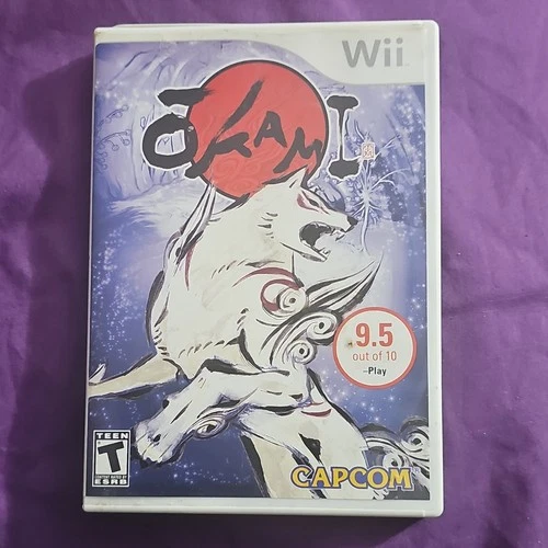 Okami Capcom Nintendo Wii  Manual Included CIB