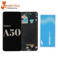 Original Samsung Galaxy A50 A505F Amoled Display Touchscreen Bildschirm Schwarz
