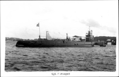 United States Navy Submarine Uss Stingray Shipping Naval Old Photo