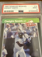 1989 DONRUSS THE ROOKIES #32 DWIGHT SMITH RC CHICAGO CUBS