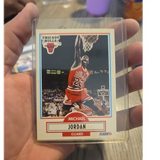 Fleer 1990-91 Michael Jordan #5 NBA All-Star Team All-Stars Basketball Card