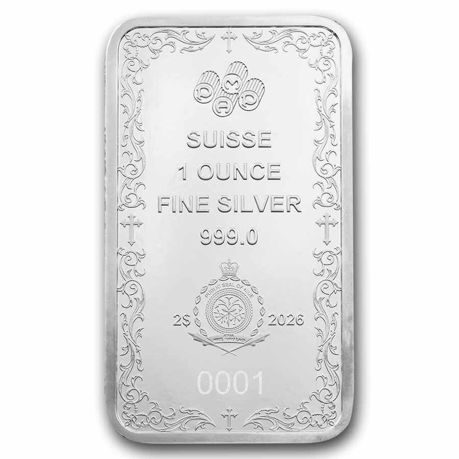 1 oz Silver Bar - PAMP Suisse (Cross of Christianity) | eBay