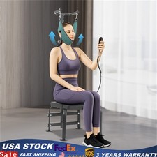 Cervical Neck Traction Device Collar Brace Support Pain Relief Stretcher Therapy
