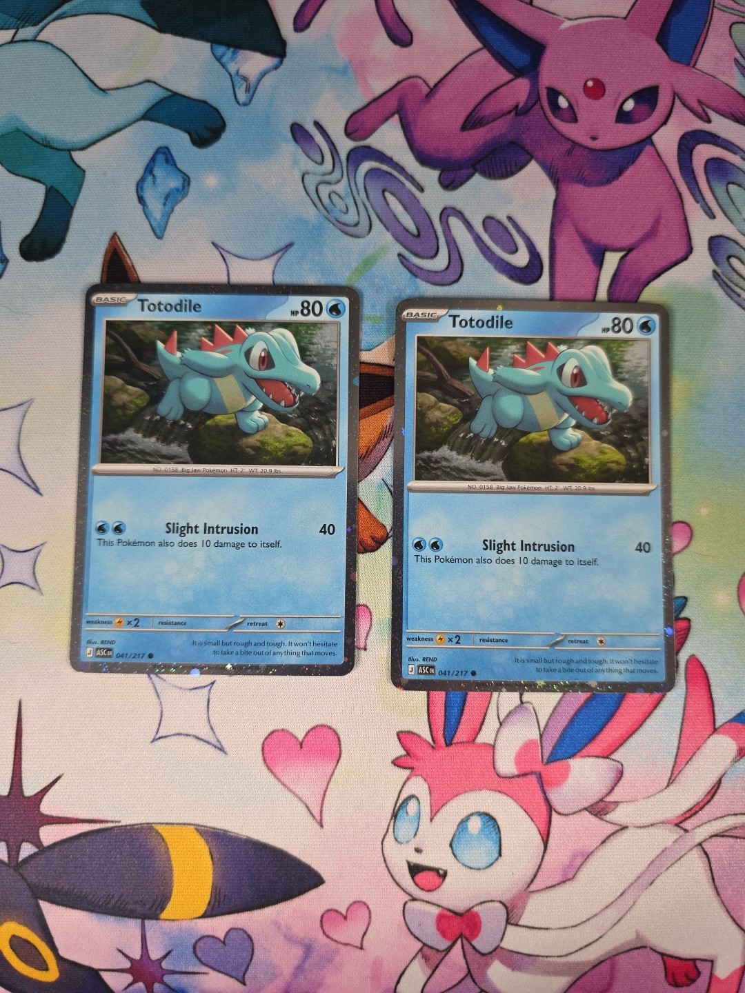 Totodile (Cosmos Holo) 041/217 Miscellaneous Cards & Products Holo