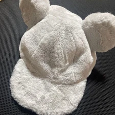Disney Resort Mickey Fluffy Cap Used