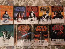 STAR WARS FATE OF THE JEDI 9 BOOK SERIES COMPLETE HARDCOVER