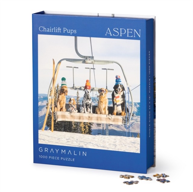 Gray Malin Aspen 1000 Piece Book Box Puzzle by Galison 9780735383807