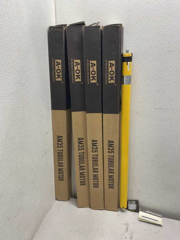 A-OK AM35 Motor Tube Lot of 4