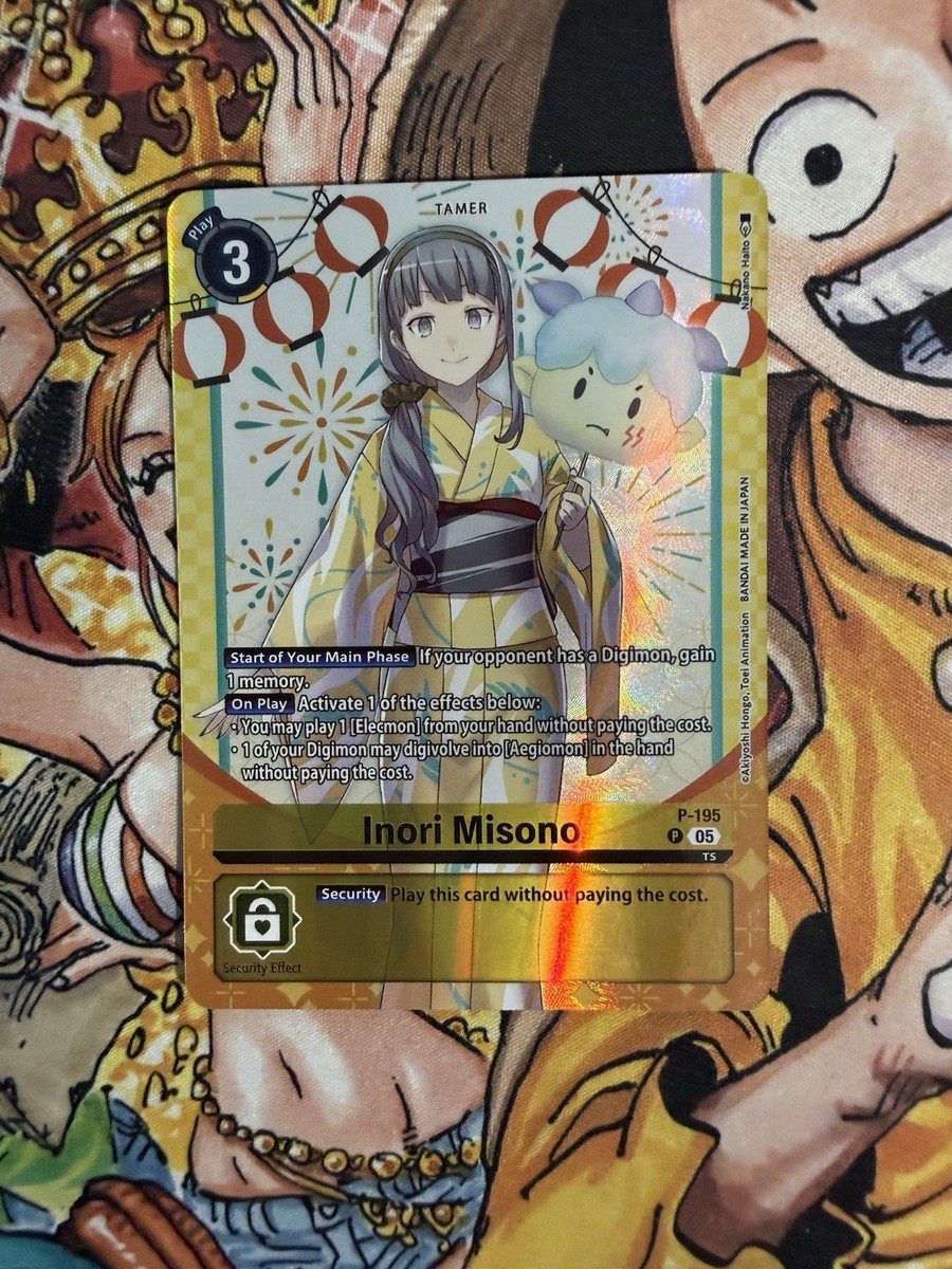 Digimon Card Game Inori Misono Premium Heroines 2 Digimon