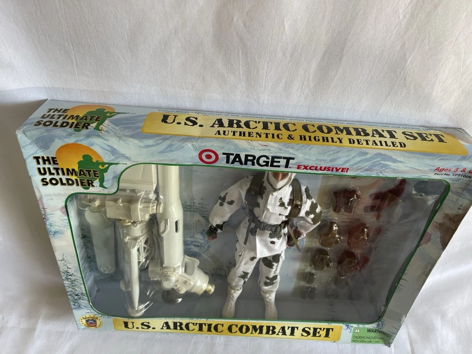 21st century toys Ultimate Soldier 12" TARGET EXCLUSIVO U.S. Artic Combat Set Foto 4 de 4