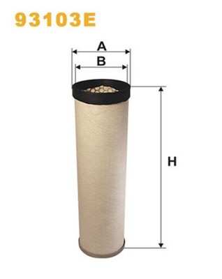 WIX FILTERS Sekundärluftfilter 93103E Filtereinsatz für AGROTRON DEUTZ TTV ZETOR