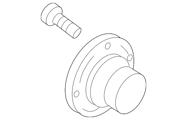 Nissan Altima 2002-2006 genuino - Conjunto de buje 43202-3Z000 Foto 2 de 3
