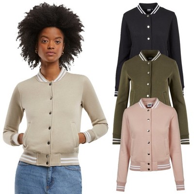 Urban Classics Ladies College Sweat Jacket Sport Jacket Woman