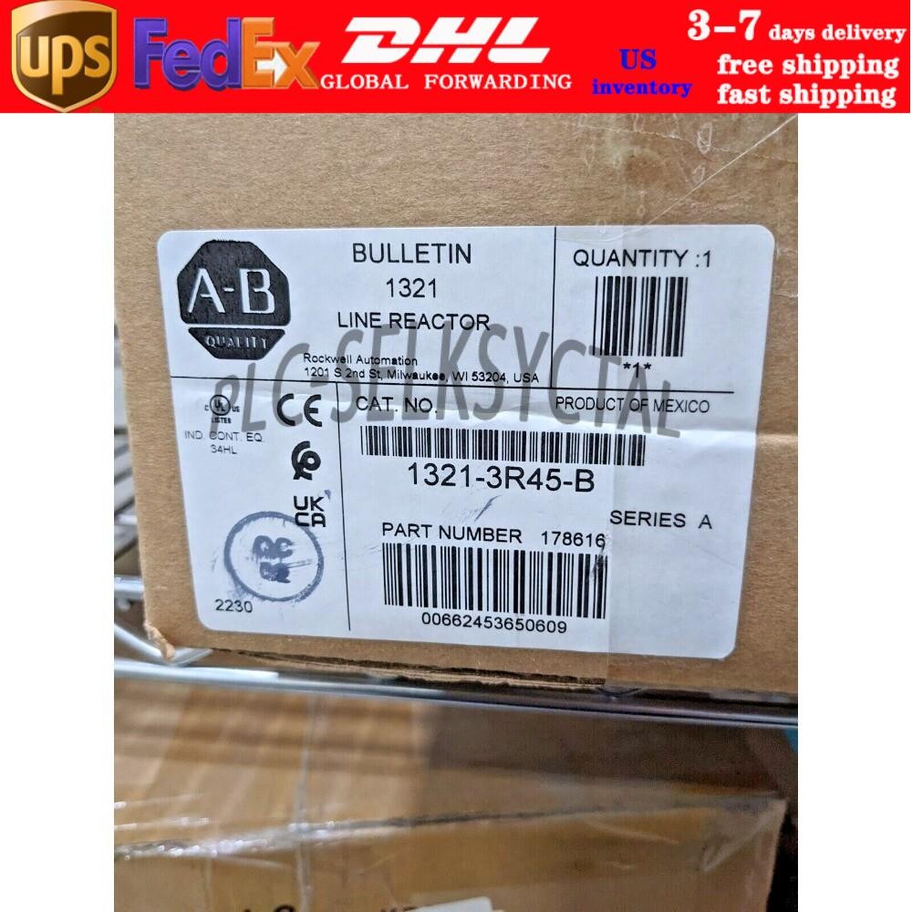 Allen Bradley 13213R45B Line Reactor 45A 690V 3 Phase 1321-3R45-B US Free Tax