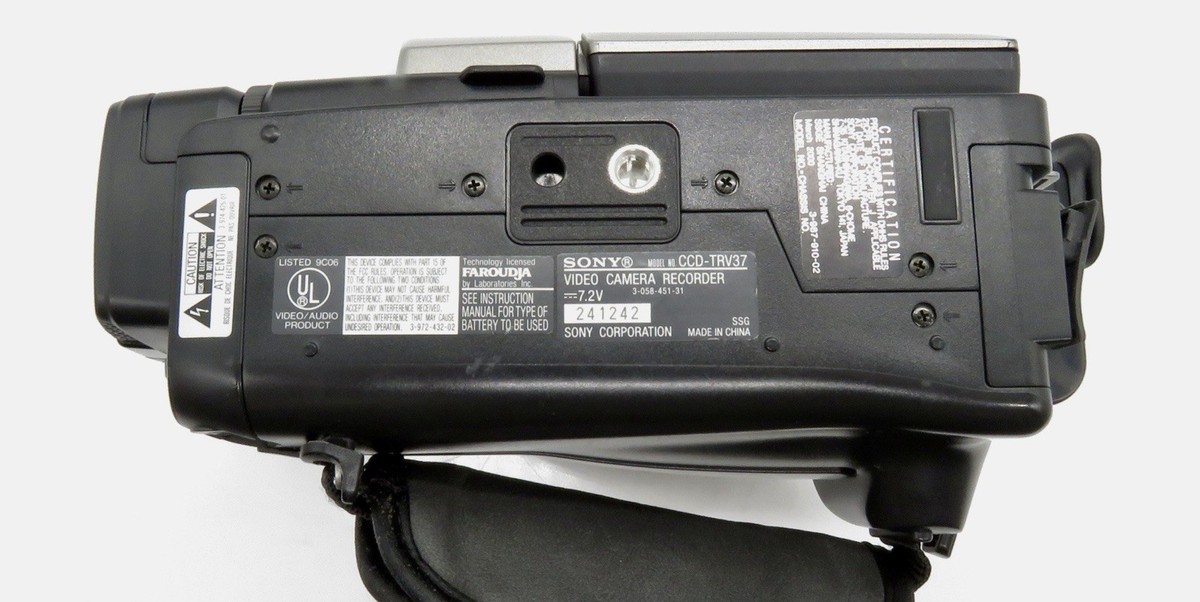 Sony Handycam CCD-TRV37 Hi8 NIGHTSHOT Video Camera Tested | eBay