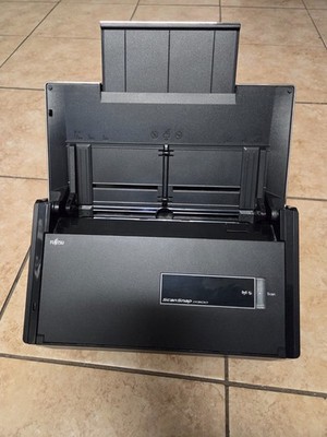 Fujitsu ScanSnap ix500 Wireless Scanner w/ Power Supply & USB - Tested