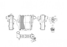 HART Ladeluftkühler LLK Kühler für Smart Fortwo Coupe 1.0 Turbo
