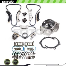 Timing Chain Kit Water Pump w/ Head Gasket For Buick Enclave Saturn Outlook 3.6L