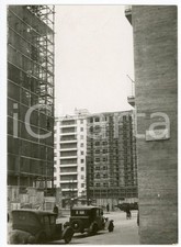 1937 MILANO Nuovi palazzi in via Luigi Razza angolo Viale Tunisia *Foto 13x18 cm