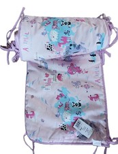 Bett-Nestchen  Bettumrandung Beistell Baby Bett Sto&szlig;schutz  - ca. 35x180 cm Oeko