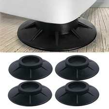 4 Washing Machine Support Mat Anti-Vibration Leg Stopper Foot Pad Feet For Pads