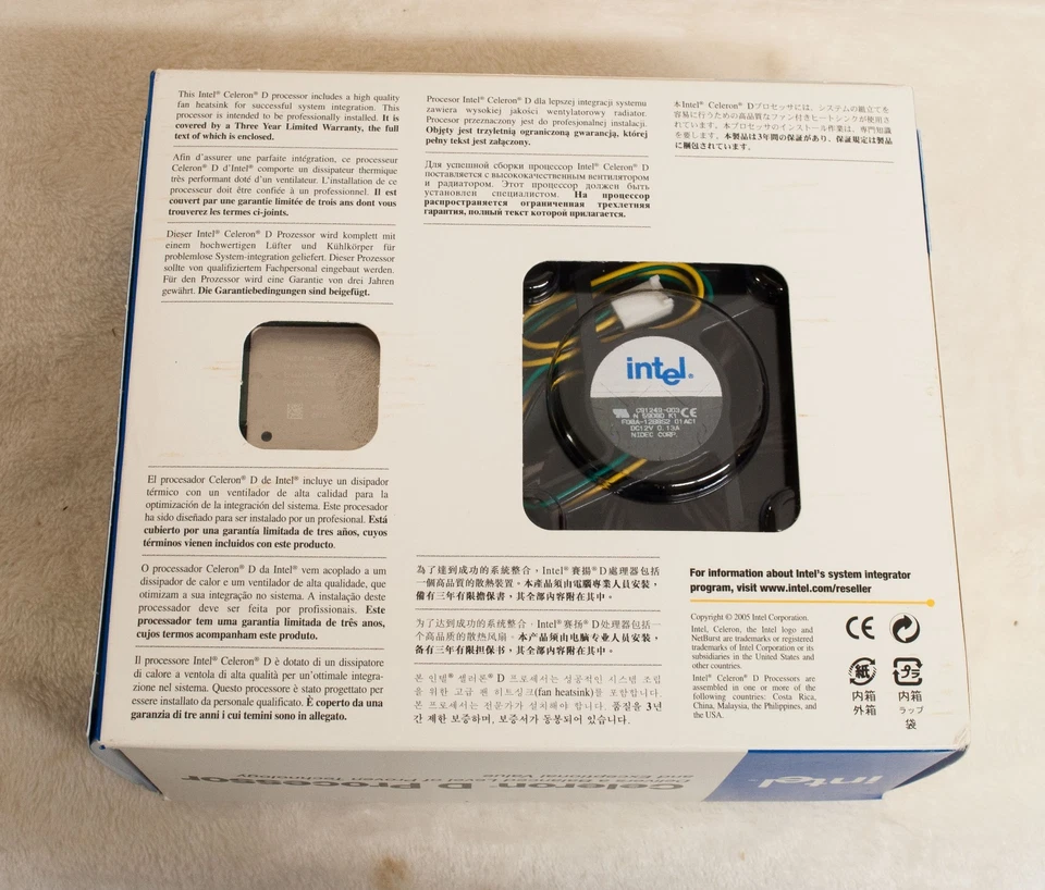Intel Celeron D Processor 330, 2.66 Ghz, 533 Mhz FSB, New - Image 3 of 4