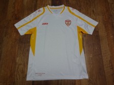 North Macedonia National Team Away Jersey M Genuine Used Soccer Shirt