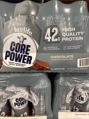 Fairlife Core Power Chocolate 42g High Quality Protein 12Packs