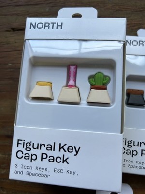 Wood Accent Keycap Set WASD Arrow Keys Mechanical Keyboard Keycaps Gaming 