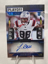 2024 Panini Contenders PLAYOFF TICKET AUTO Rookie #154 JAHEIM BELL /149