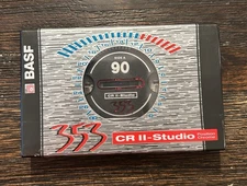 BASF 353 CR II Studio 90 Type II Cassette Tape NEW SEALED