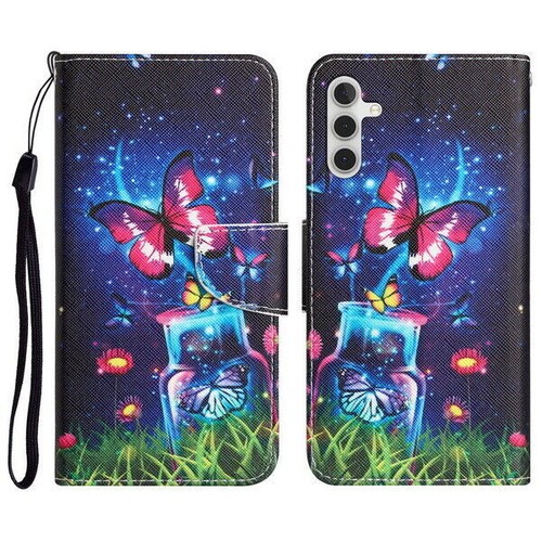 For Samsung Galaxy A05S A15 A35 5G Lovely Patterns Wallet Card Holder Flip Case - Picture 41 of 48