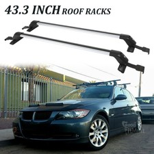 For 3 Series E90 325i 328i 43 Roof Rack Cross Bars Luggage Cargo Carrier Lock