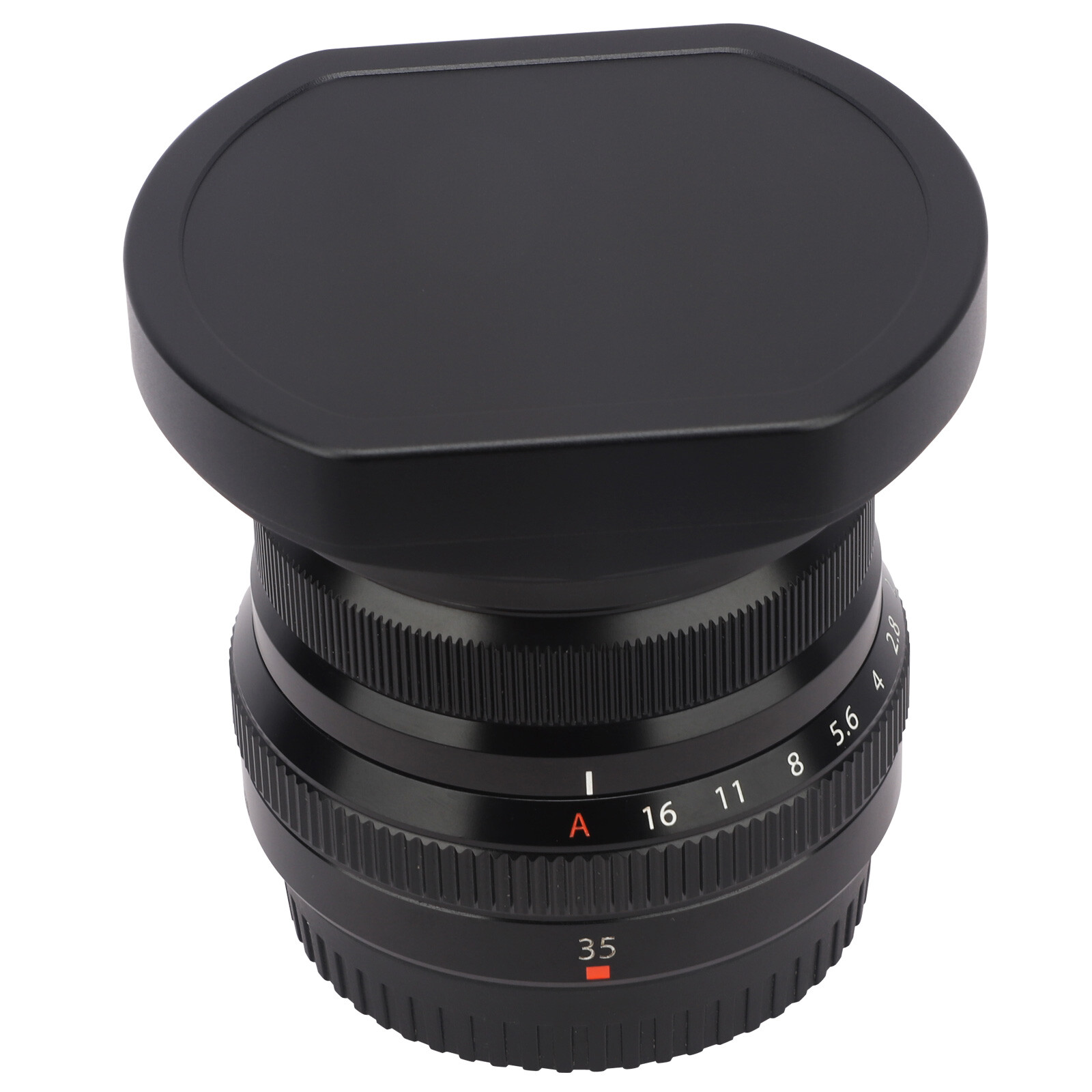 Haoge LHX35B Square Lens Hood Designed for Fuji XF 35mm 23mm f