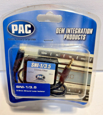 PAC SNI-1/3.5 mm Ground Loop Isolator