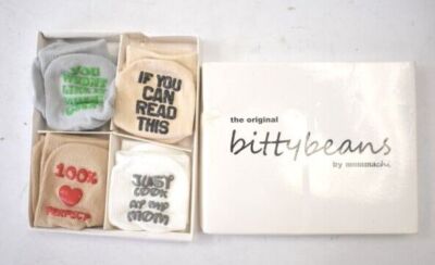 Mommachi Bittybeans The Original Baby Beans Infant Socks Gift Set Gender Neutral
