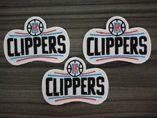 3pcs Los Angeles Clippers Basketball Logo Sports Patch Iron-on Embroidered Sew
