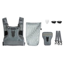 Adjustable Chest Harness Vests System for Secure Two Camera Support and Comfort