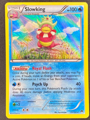 Pokémon Slowking 21/122 BKP BREAKpoint NM